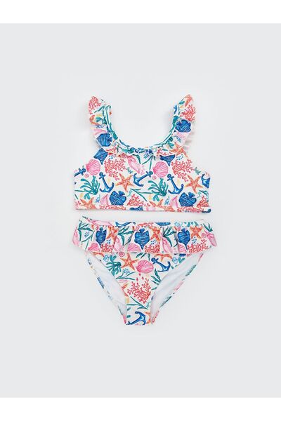 LC Waikiki Girls' Bikini with Quick Dry Uv Protection