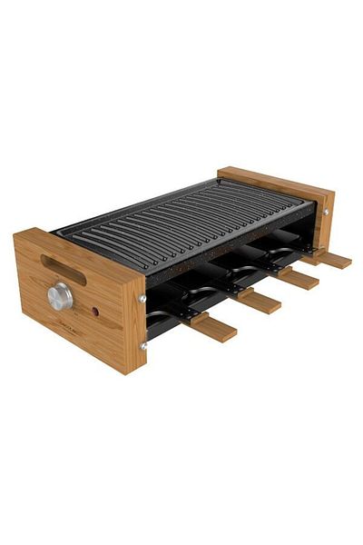 CECOTEC Grătar electric Cheese&Grill 8200, Raclette 1200W, Negru