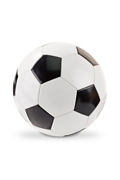 OEM Football Ball, Size 5, Black