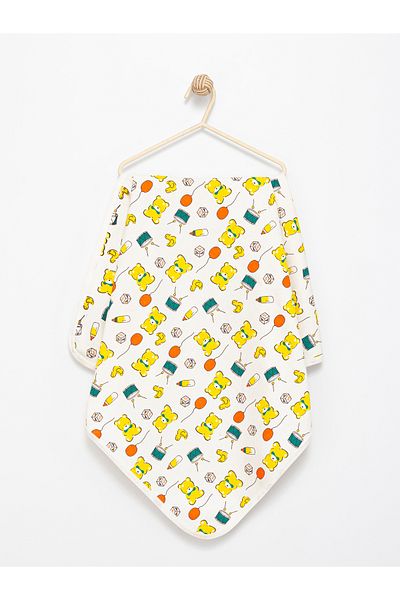 Alihan 100% Cotton Baby Blanket 90 X 90 cm