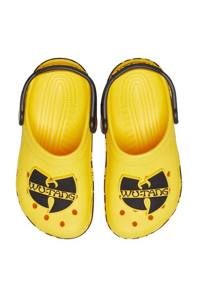 Crocs Saboti Crocs Classic Wu-Tang Clan Clog Kids 37-38 EU - J5 US Multicolor - Yellow/Black