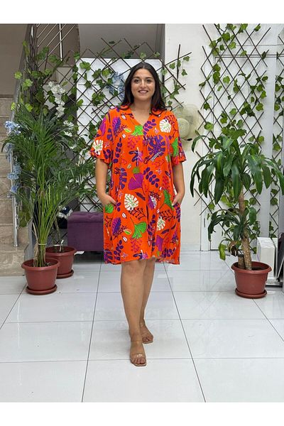 Punta Otantik Vn19135 Viscose Venice Dress