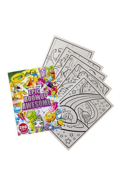 Crayola كتاب تلوين رائع من 288 صفحة