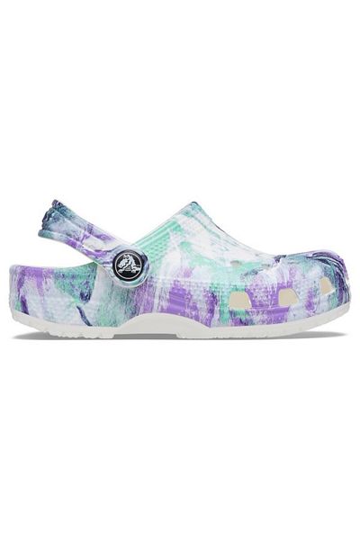Crocs Saboți Crocs Kids' Classic Out of this World II Clog 23-24 EU - C7 US Alb - White/Multi