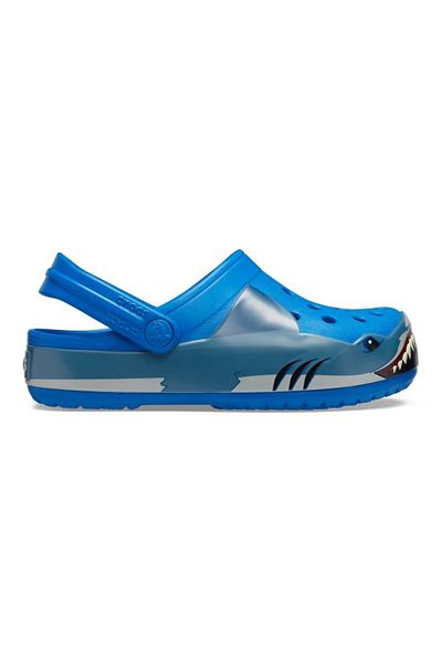 Crocs Saboți Crocs Fun Lab Shark Band Clog 20-21 EU - C5 US Albastru - Bright Cobalt