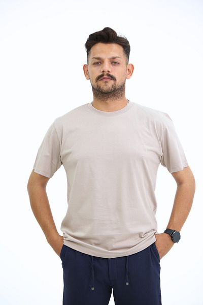 EXSPORT Μπλουζάκι μονόχρωμο casual