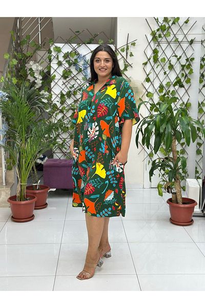 Punta Otantik Vn19124 Viscose Venice Dress