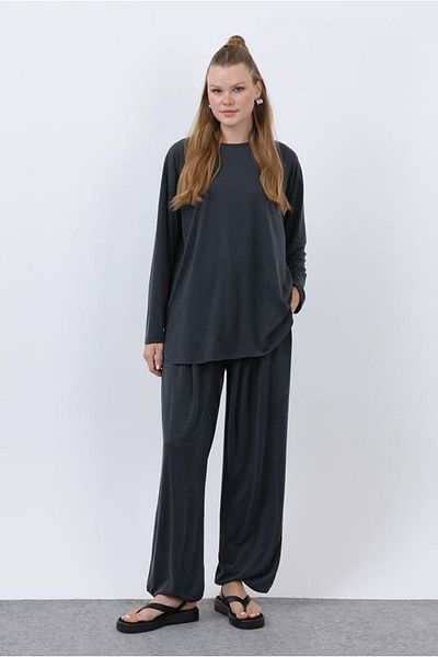 Moda Rosa 25Y7534 - Dark Blue - Shalwar Suit