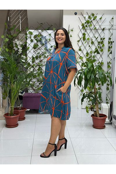 Punta Otantik Vn19123 Viscose Venice Dress