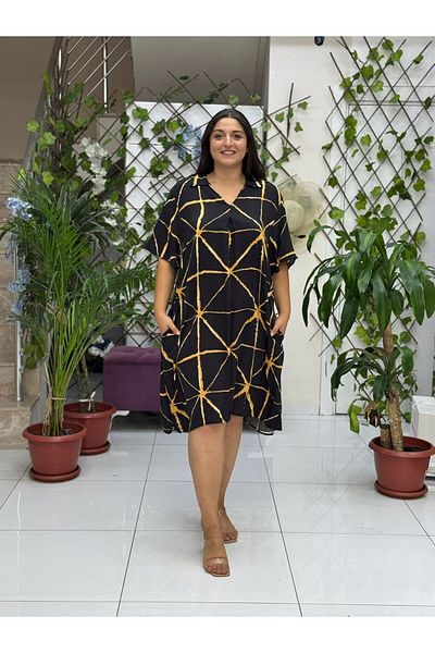 Punta Otantik Vn19116 Viscose Venice Dress