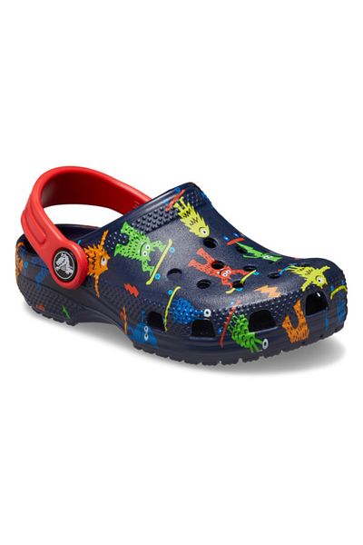 Crocs Saboti Crocs Classic Toddler Easy Icon Clog 24-25 EU - C8 US Albastru - Navy