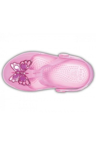 Crocs Saboti Crocs Isabella Emb Clog PS Roz - Carnation 20-21 EU - C5 US
