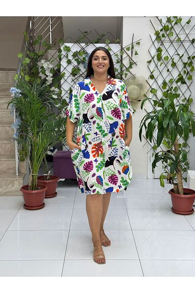 Punta Otantik Vn19119 Viscose Venice Dress