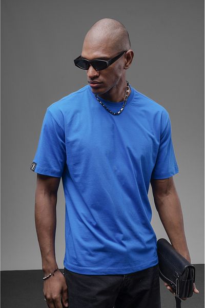 Butik Trend Biz Oversize Fit Crew Neck βαμβακερό μπλουζάκι