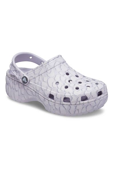 Crocs Saboți Crocs Classic Platform 4 pentru femei, 39-40 EU - W9 US Mov - Mauve Mist