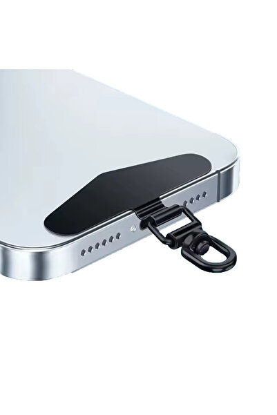 Microcase 360 Döner Başlıklı Telefon İp Askılıklar için Paslanmaz Çelik Tutac...