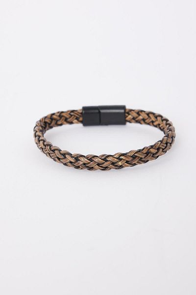 Tudors Men's Genuine Leather Bracelet
