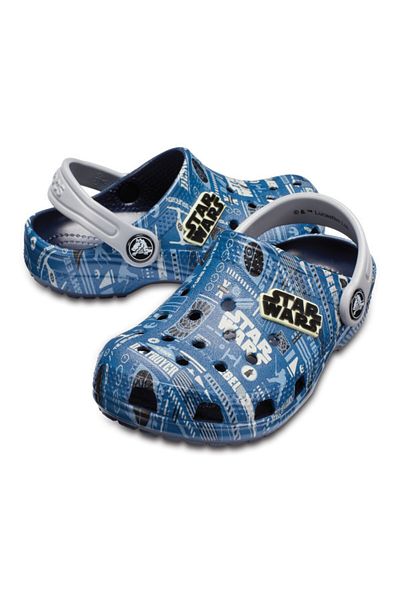 Crocs Saboti Crocs Classic Star Wars Grph Clog Kids 24-25 EU - C8 US Albastru - Navy