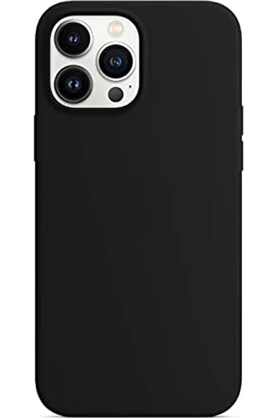 Yuwell غطاء حماية سيليكون من يو ويل لهاتف آيفون 13 برو ماكس مقاس 6.7 بوصة (أسود)