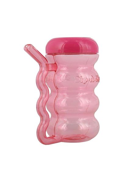 ARROW High Quality Plastic Straw in Handle Sip-A-Mug 410 ml