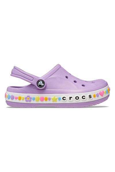 Crocs Saboți Crocs Bayaband Charm Band pentru copii mici, 19-20 EU - C4 US Mov - Orhidee