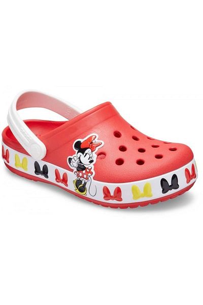 Crocs Saboți Fun Lab Disney Minnie Mouse Band Clog 32-33 Eu - J1 Us Rosu - Flame