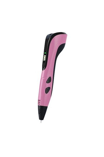 eOptima V3 Pro 3D Printing Pen, Digital Display, PLA Filament, Pink/Black
