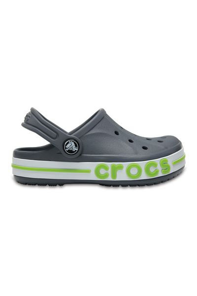 Crocs Saboti Crocs Kids' Bayaband Clog Gri - Charcoal 23-24 EU - C7 US