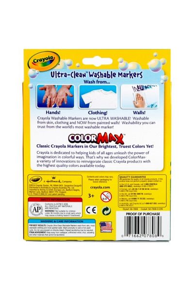 Crayola 8-Piece Non Toxic Washable Marker