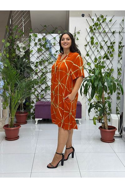 Punta Otantik Vn19127 Viscose Venice Dress