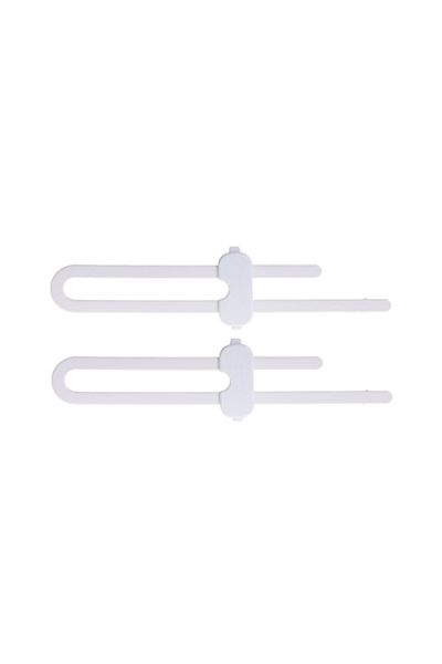 Dreambaby 2-Piece Extra Long Modern Profile Easy-to-Install Slim-Line Slide Locks