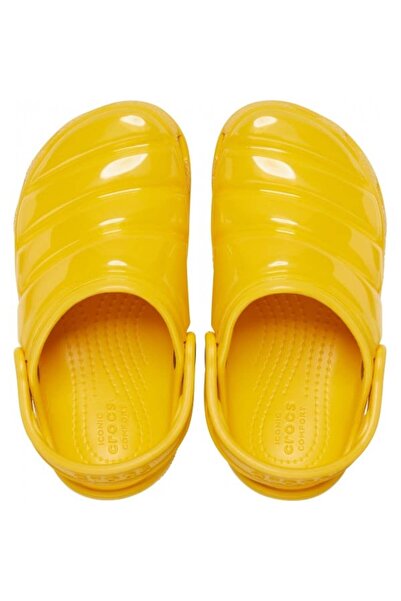 Crocs Saboti Kids' Classic Neo Puff Clog - Canary