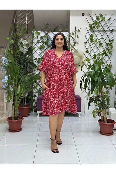 Punta Otantik Vn19125 Viscose Venice Dress