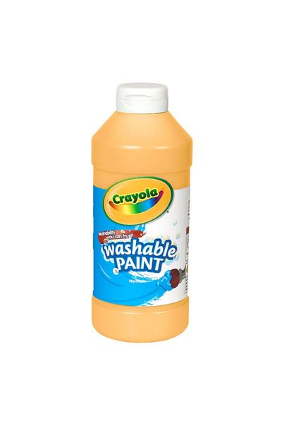 Crayola Easy Squeeze Non-Toxic Highly Pigmented Washable Paint Bottle 16 oz