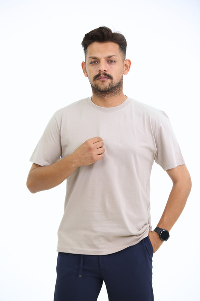 EXSPORT Μπλουζάκι μονόχρωμο casual