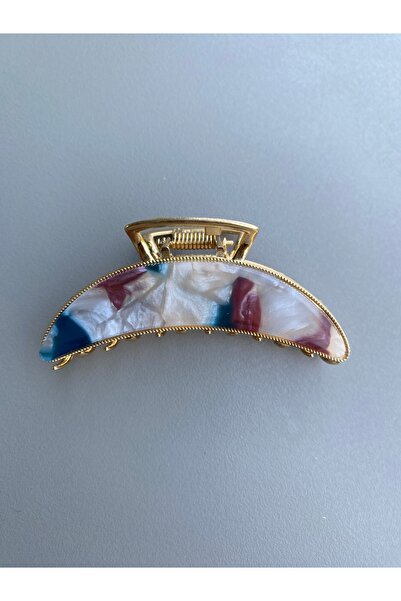 Gozibygoz مشبك معدني لؤلؤي متعدد الألوان