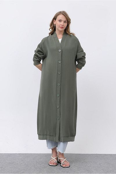 Moda Rosa 25Y7208 - Khaki - Long Button Cap