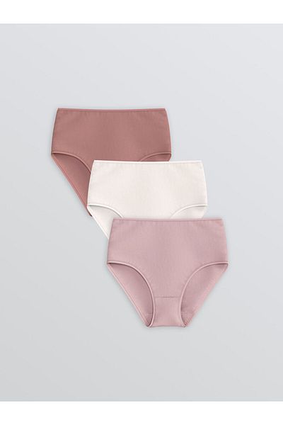 LC Waikiki Lilac Plain Classic Panties 3 Pack