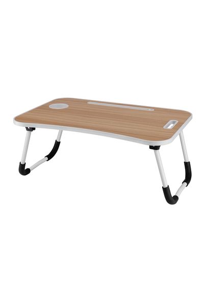 micasa High Quality Laptop Table with Cup Holder and Tablet Groove