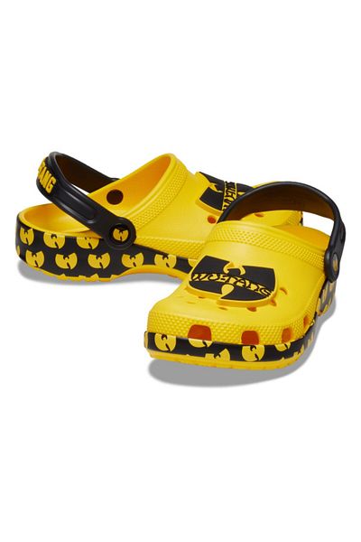 Crocs Saboti Crocs Classic Wu-Tang Clan Clog Kids 37-38 EU - J5 US Multicolor - Yellow/Black