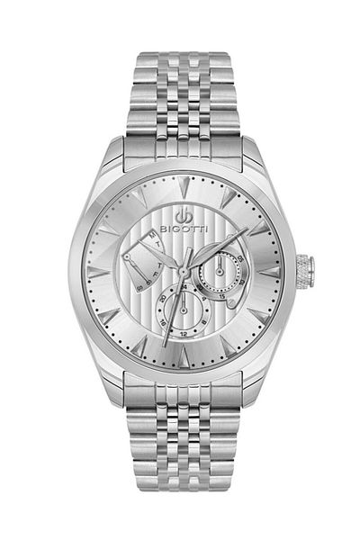 Bigotti Bg.1.10624-1 All Functions Active Steel Plated 5 Atm Water Resistant Metallic Color Men's K