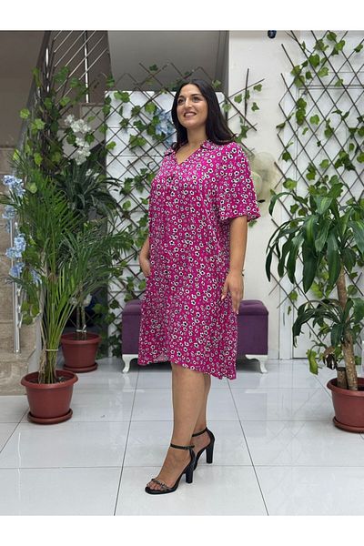 Punta Otantik Vn19118 Viscose Venice Dress