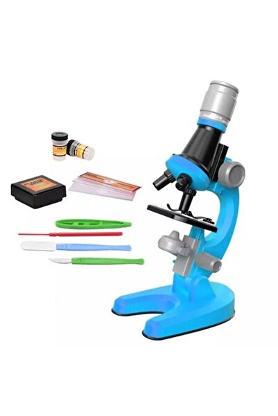 dalimag Microscop de jucărie pentru copii, albastru