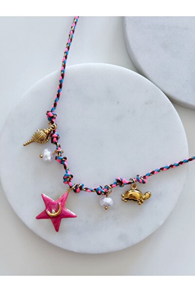 CHARMLUCKY قلادة من الفولاذ الساحر