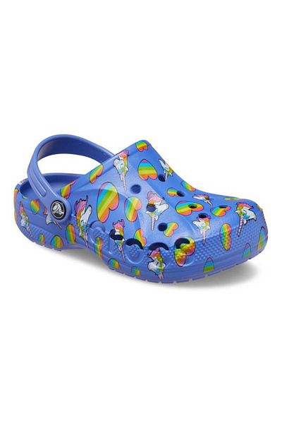 Crocs Crocs Baya Printed Clog Kids 33-34 EU - J2 US Blue - Lapis/Multi