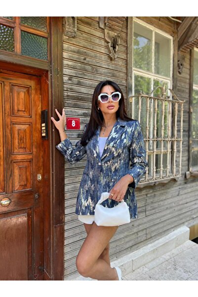 Göker Life Özel Tasarım Pullu Ceket