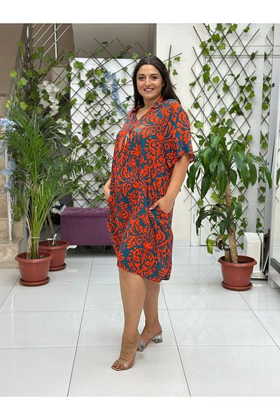 Punta Otantik Vn19114 Viscose Venice Dress