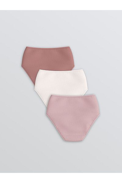 LC Waikiki Lilac Plain Classic Panties 3 Pack