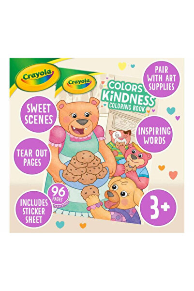 Crayola 96-Pages Colors of Kindness Coloring Book
