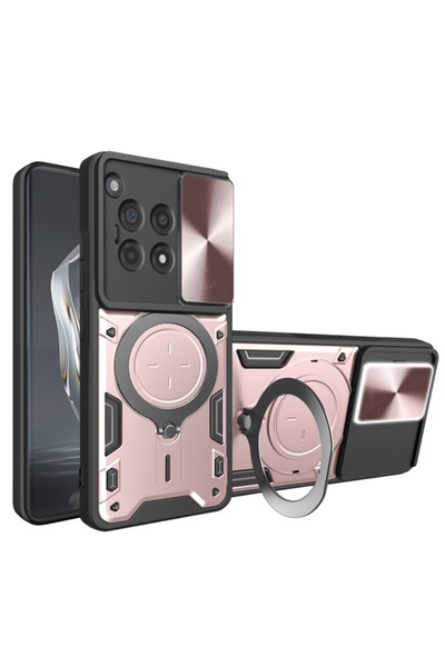 SKYDDAR INNOVATION Husă pentru OnePlus 12R, CamGuard Pro, inel magnetic, prot...
